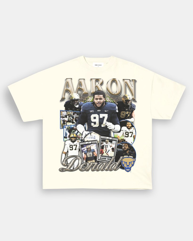 AARON DONALD - PITT TEE - VIBRAS® VIBRAS - GRAPHIC TEES - GAME CHANGERS