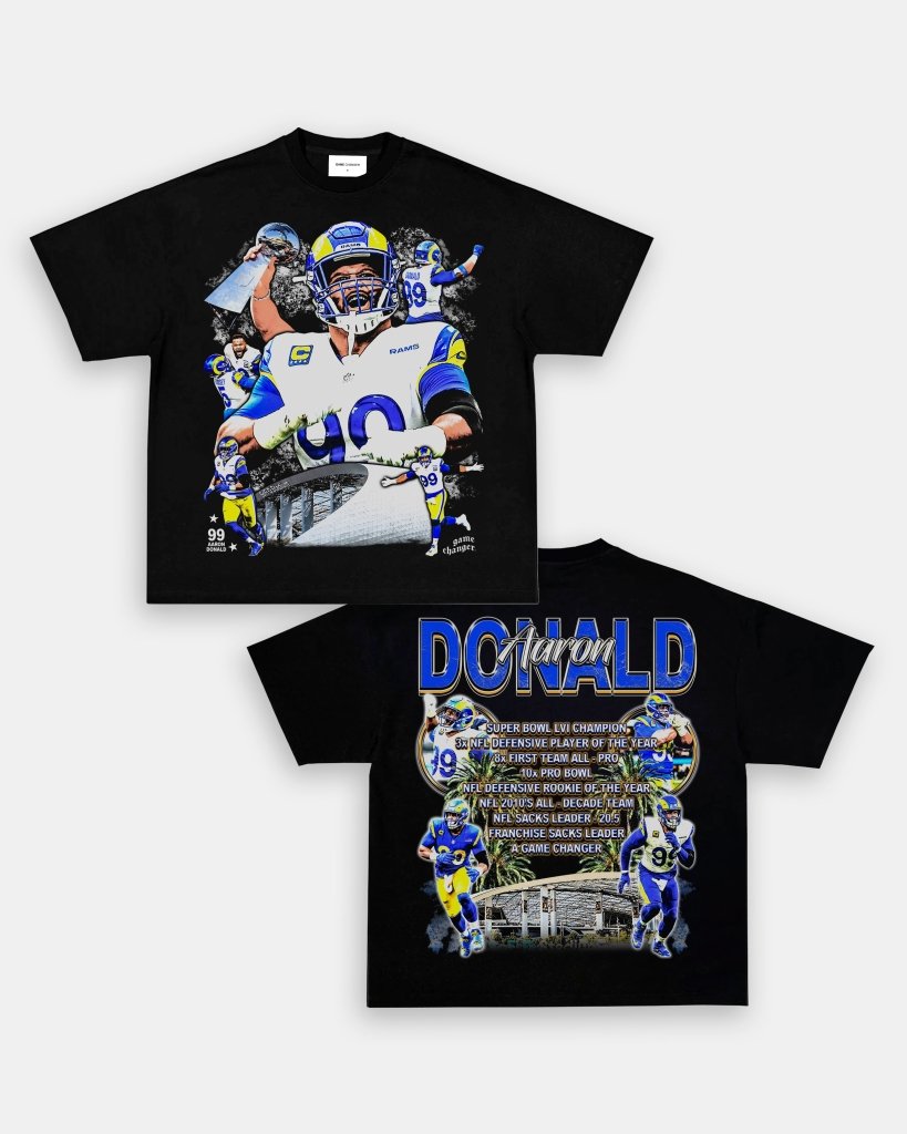 AARON DONALD V3 TEE - [DS] - VIBRAS® VIBRAS - GRAPHIC TEES - GAME CHANGERS