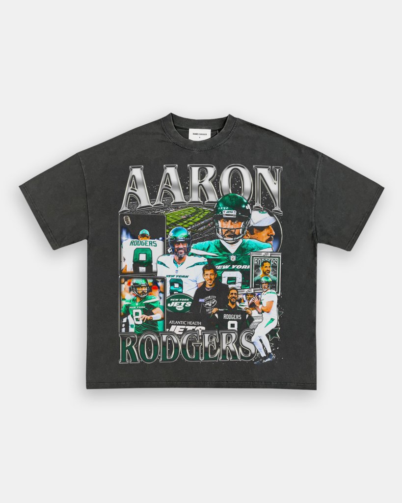 AARON RODGERS - JETS TEE - VIBRAS® VIBRAS - GRAPHIC TEES - GAME CHANGERS