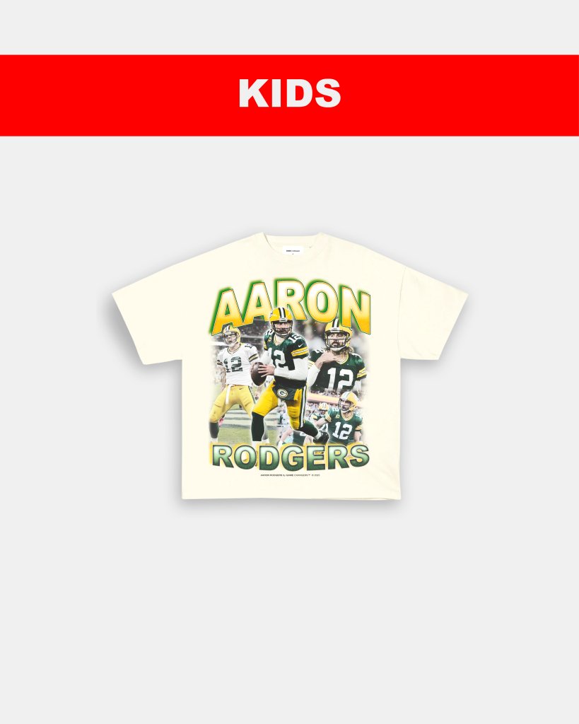 AARON RODGERS - KIDS TEE - VIBRAS® VIBRAS - GRAPHIC TEES - GAME CHANGERS