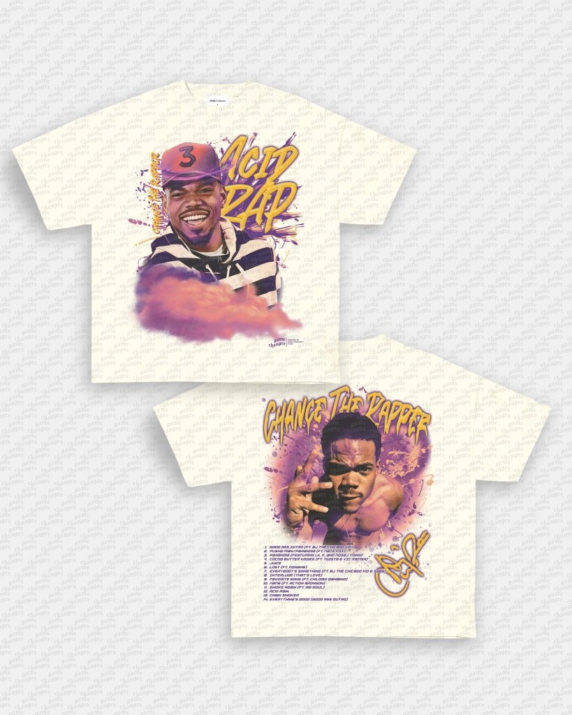 ACID RAP TEE - [DS] - VIBRAS® VIBRAS - GRAPHIC TEES - GAME CHANGERS