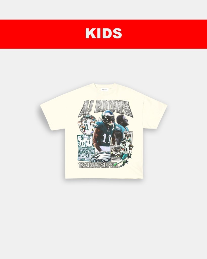 AJ BROWN V2 - KIDS TEE - VIBRAS® VIBRAS - GRAPHIC TEES - GAME CHANGERS