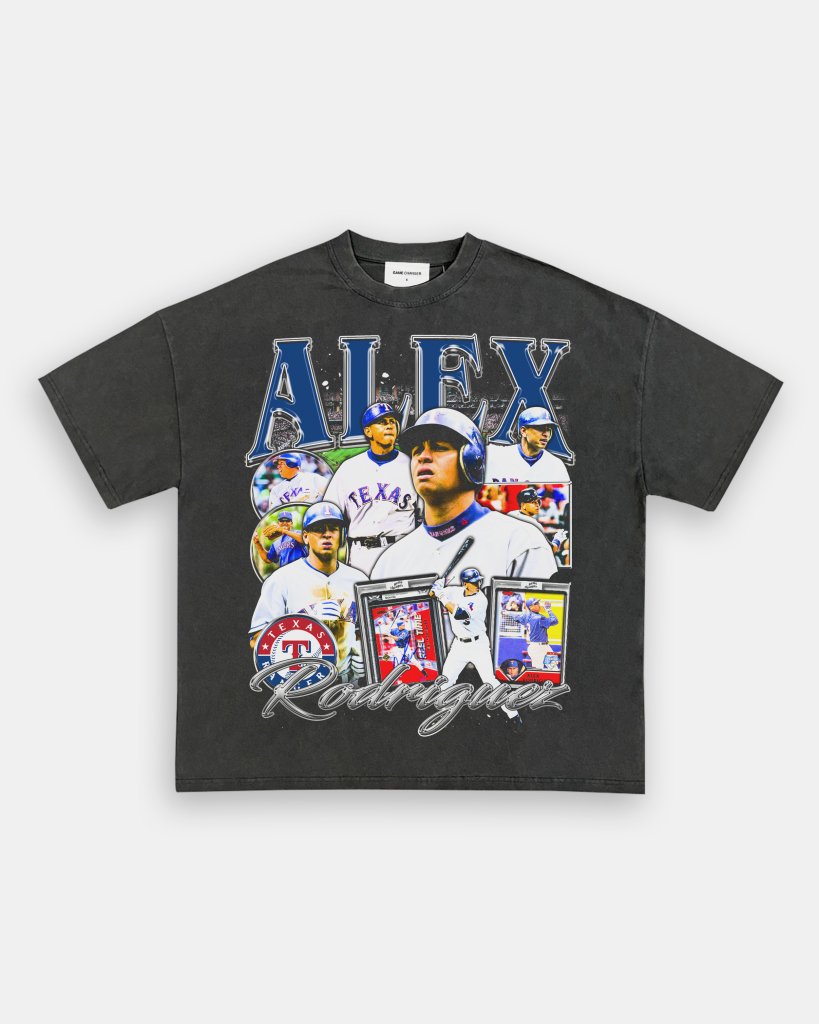 ALEX RODRIGUEZ - RANGERS TEE - VIBRAS® VIBRAS - GRAPHIC TEES - GAME CHANGERS