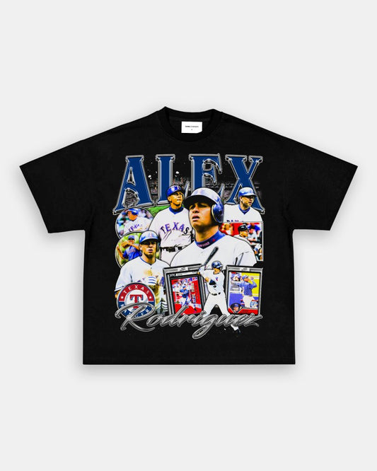 ALEX RODRIGUEZ - RANGERS TEE - VIBRAS® VIBRAS - GRAPHIC TEES - GAME CHANGERS