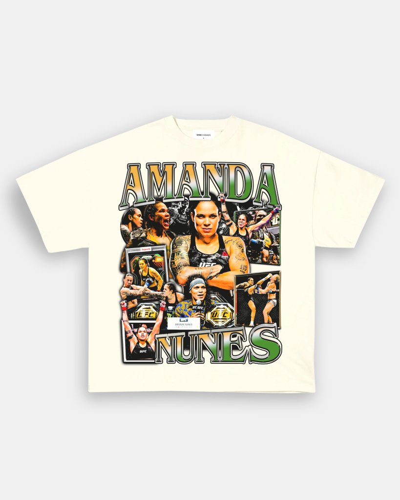 AMANDA NUNES TEE - VIBRAS® VIBRAS - GRAPHIC TEES - GAME CHANGERS