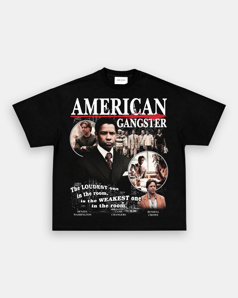 AMERICAN GANGSTER TEE - VIBRAS® VIBRAS - GRAPHIC TEES - GAME CHANGERS