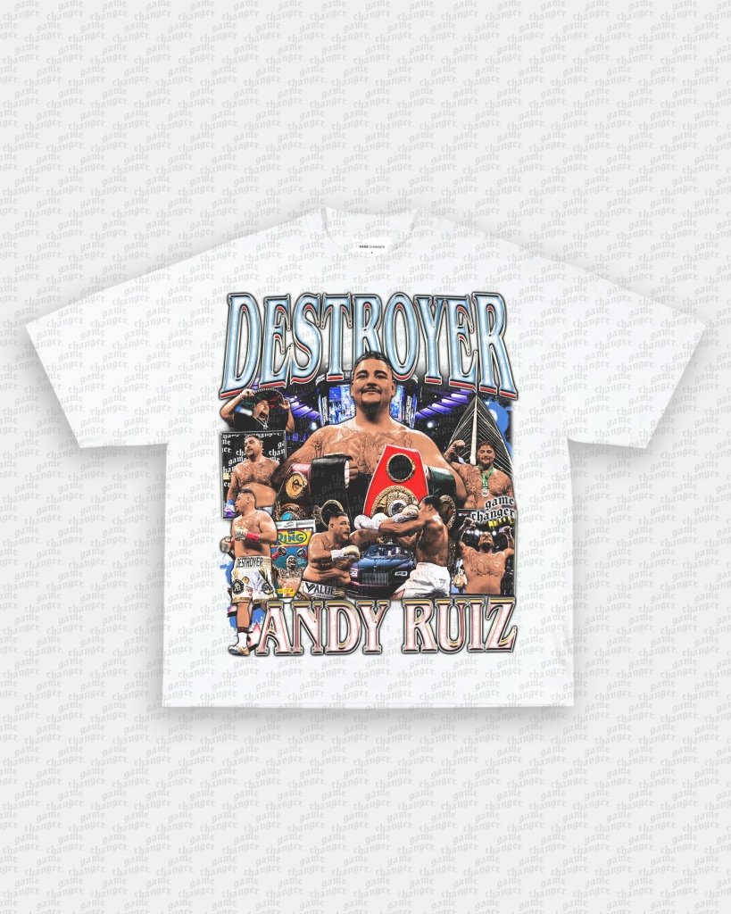 ANDY RUIZ TEE - VIBRAS® VIBRAS - GRAPHIC TEES - GAME CHANGERS