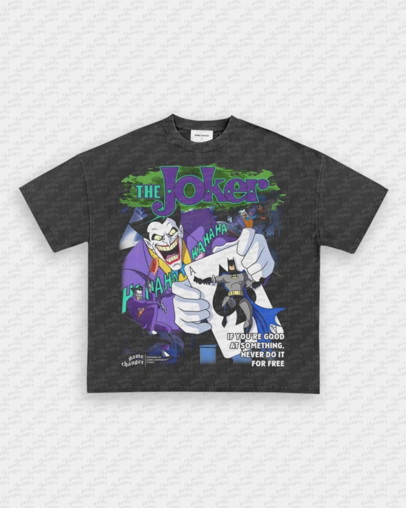 ANIMATED JOKER V2 TEE - VIBRAS® VIBRAS - GRAPHIC TEES - GAME CHANGERS