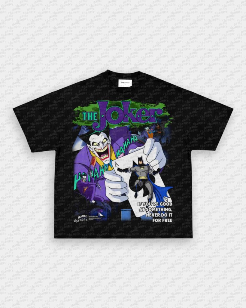 ANIMATED JOKER V2 TEE - VIBRAS® VIBRAS - GRAPHIC TEES - GAME CHANGERS