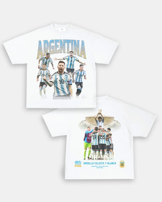 ARGENTINA WORLD CUP TEE - [DS] - VIBRAS® VIBRAS - GRAPHIC TEES - GAME CHANGERS