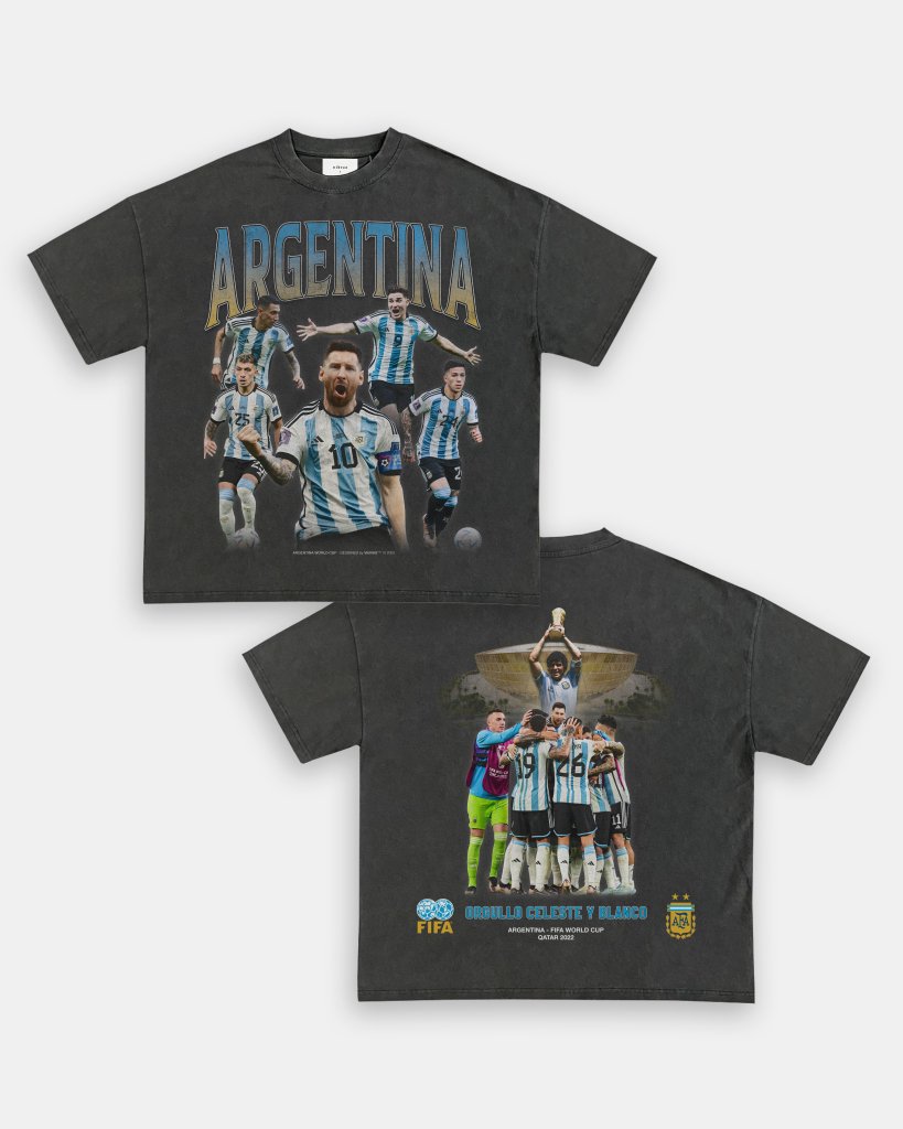 ARGENTINA WORLD CUP TEE - [DS] - VIBRAS® VIBRAS - GRAPHIC TEES - GAME CHANGERS