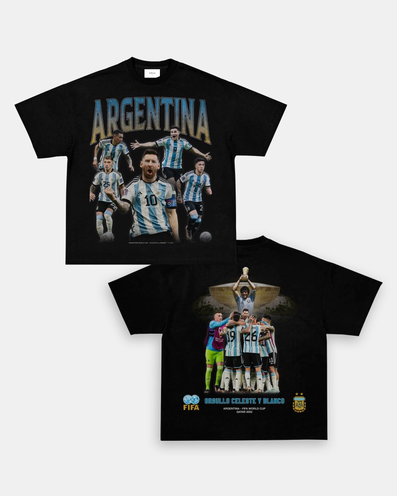 ARGENTINA WORLD CUP TEE - [DS] - VIBRAS® VIBRAS - GRAPHIC TEES - GAME CHANGERS