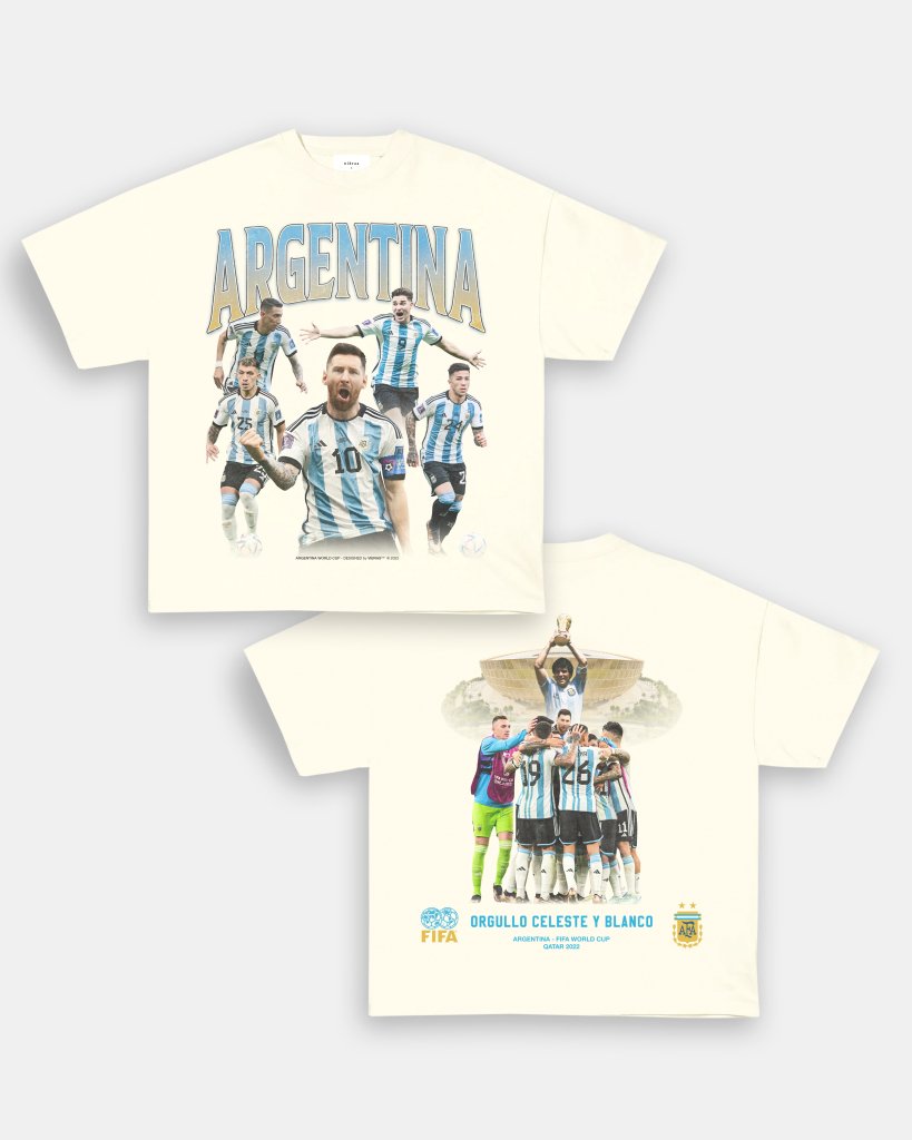 ARGENTINA WORLD CUP TEE - [DS] - VIBRAS® VIBRAS - GRAPHIC TEES - GAME CHANGERS