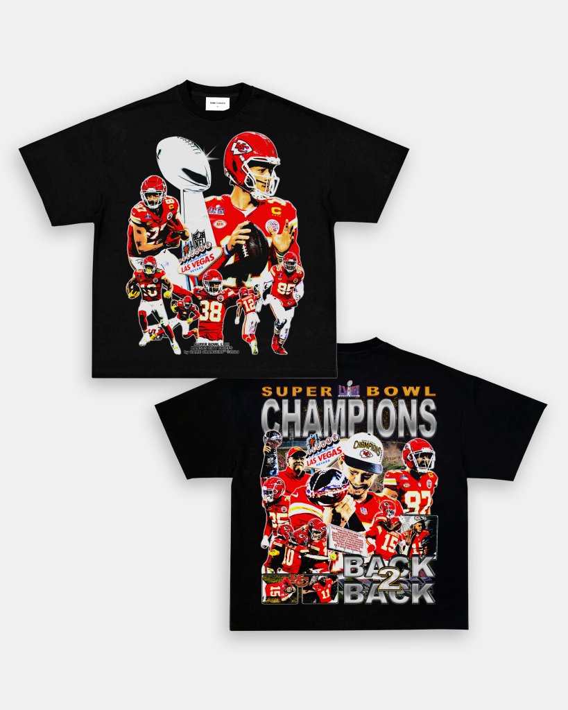 BACK 2 BACK CHAMPS TEE - [DS] - VIBRAS® VIBRAS - GRAPHIC TEES - GAME CHANGERS