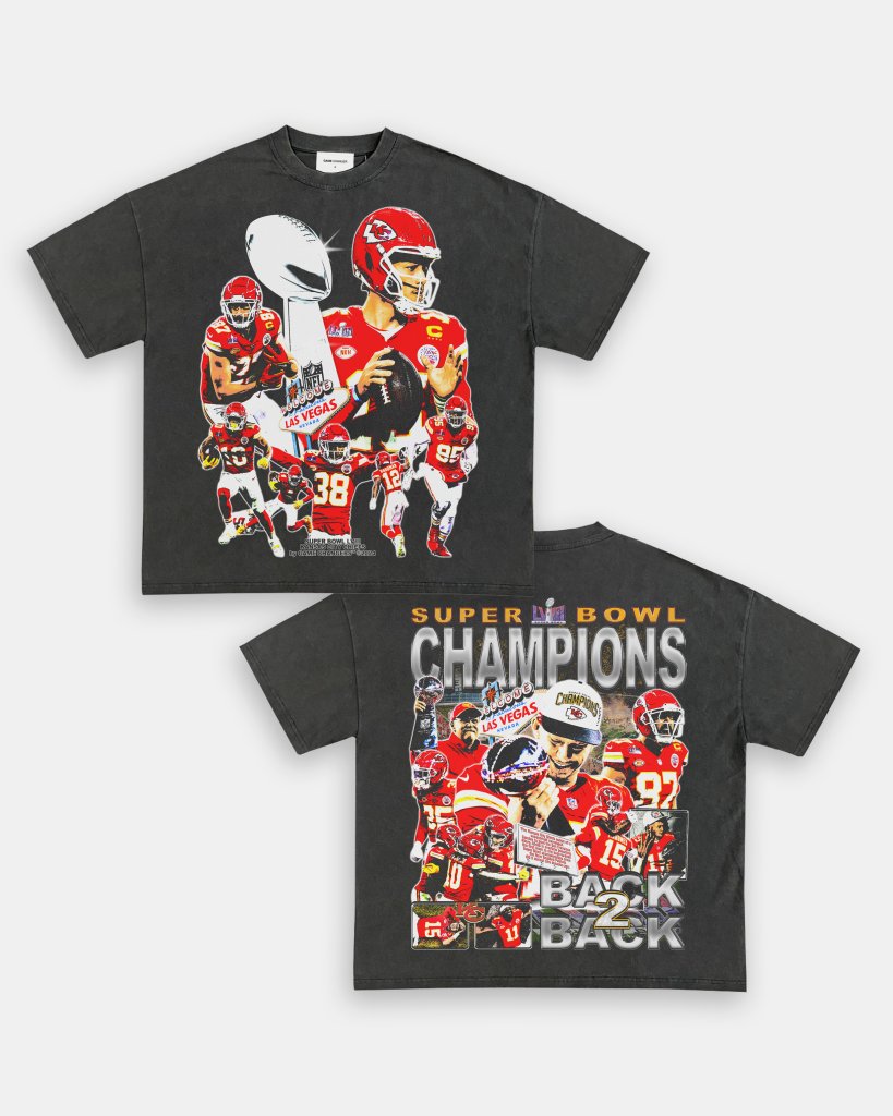 BACK 2 BACK CHAMPS TEE - [DS] - VIBRAS® VIBRAS - GRAPHIC TEES - GAME CHANGERS