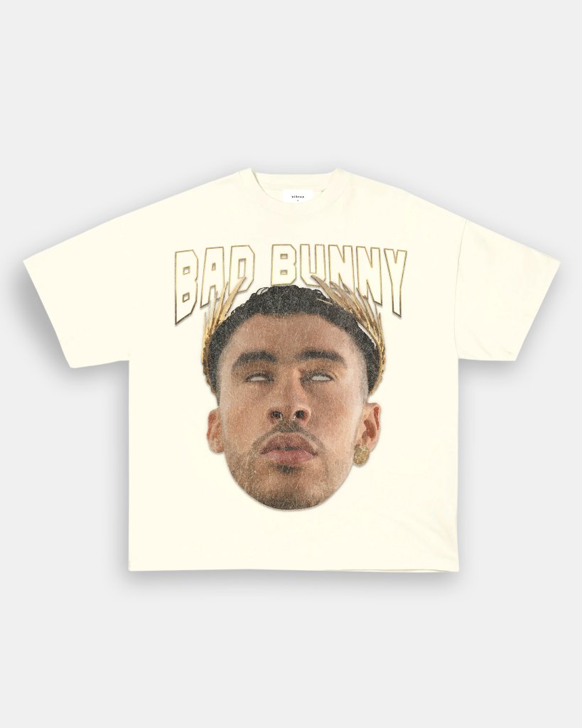 BAD BUNNY CROWN VINTAGE TEE - VIBRAS® VIBRAS - GRAPHIC TEES - GAME CHANGERS