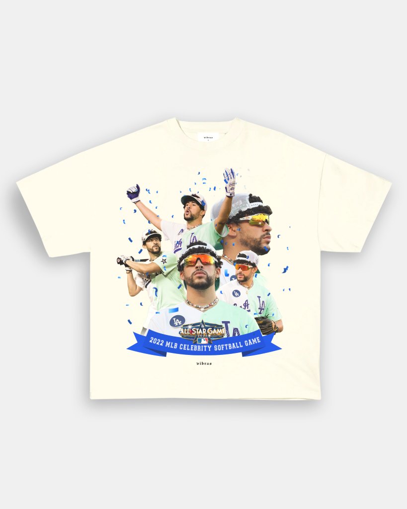 BAD BUNNY x DODGERS VINTAGE TEE - VIBRAS® VIBRAS - GRAPHIC TEES - GAME CHANGERS