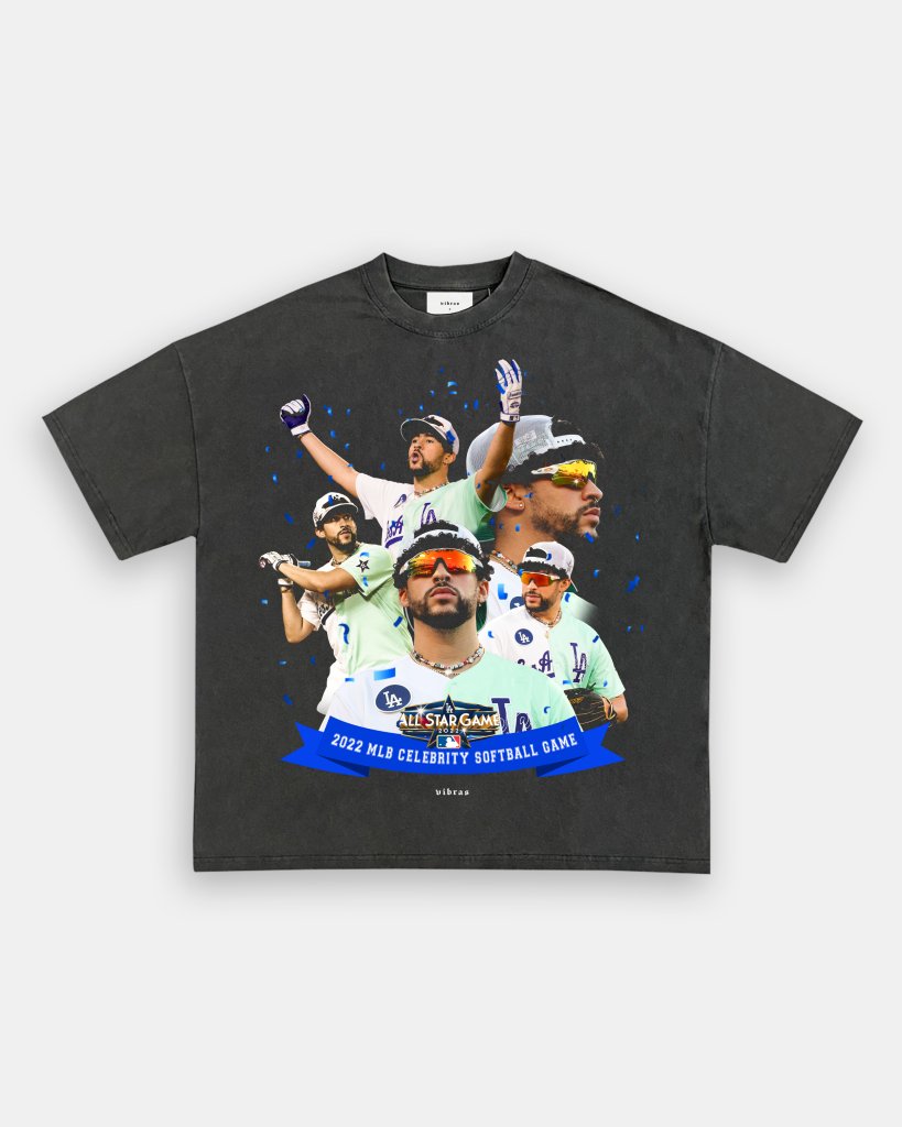 BAD BUNNY x DODGERS VINTAGE TEE - VIBRAS® VIBRAS - GRAPHIC TEES - GAME CHANGERS