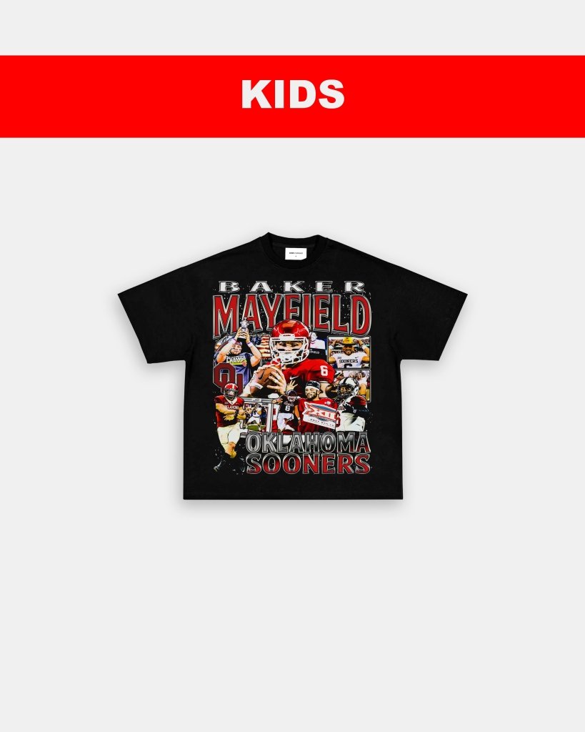 BAKER MAYFIELD - OKLAHOMA - KIDS TEE - VIBRAS® VIBRAS - GRAPHIC TEES - GAME CHANGERS