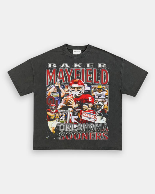 BAKER MAYFIELD - OKLAHOMA TEE - VIBRAS® VIBRAS - GRAPHIC TEES - GAME CHANGERS