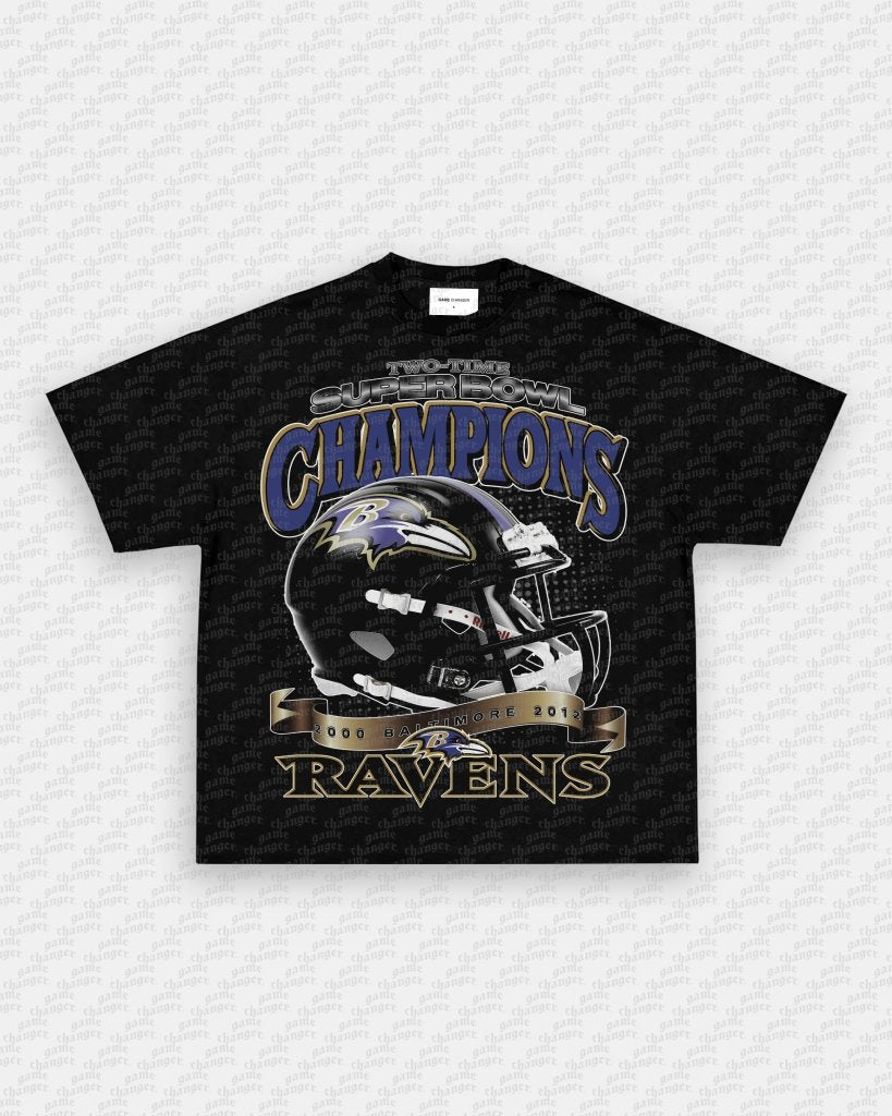 BALTIMORE RAVENS TEE - VIBRAS® VIBRAS - GRAPHIC TEES - GAME CHANGERS