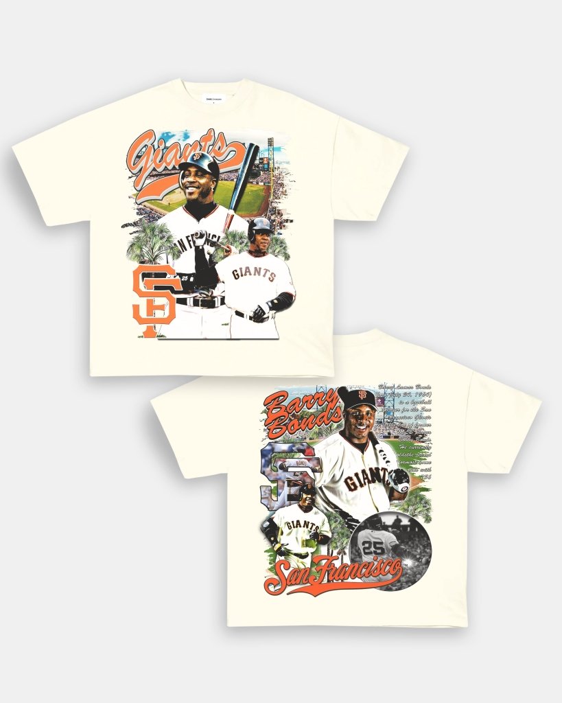 BARRY BONDS V3 TEE - [DS] - VIBRAS® VIBRAS - GRAPHIC TEES - GAME CHANGERS