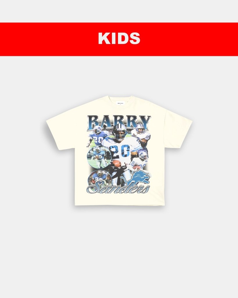 BARRY SANDERS - KIDS TEE - VIBRAS® VIBRAS - GRAPHIC TEES - GAME CHANGERS