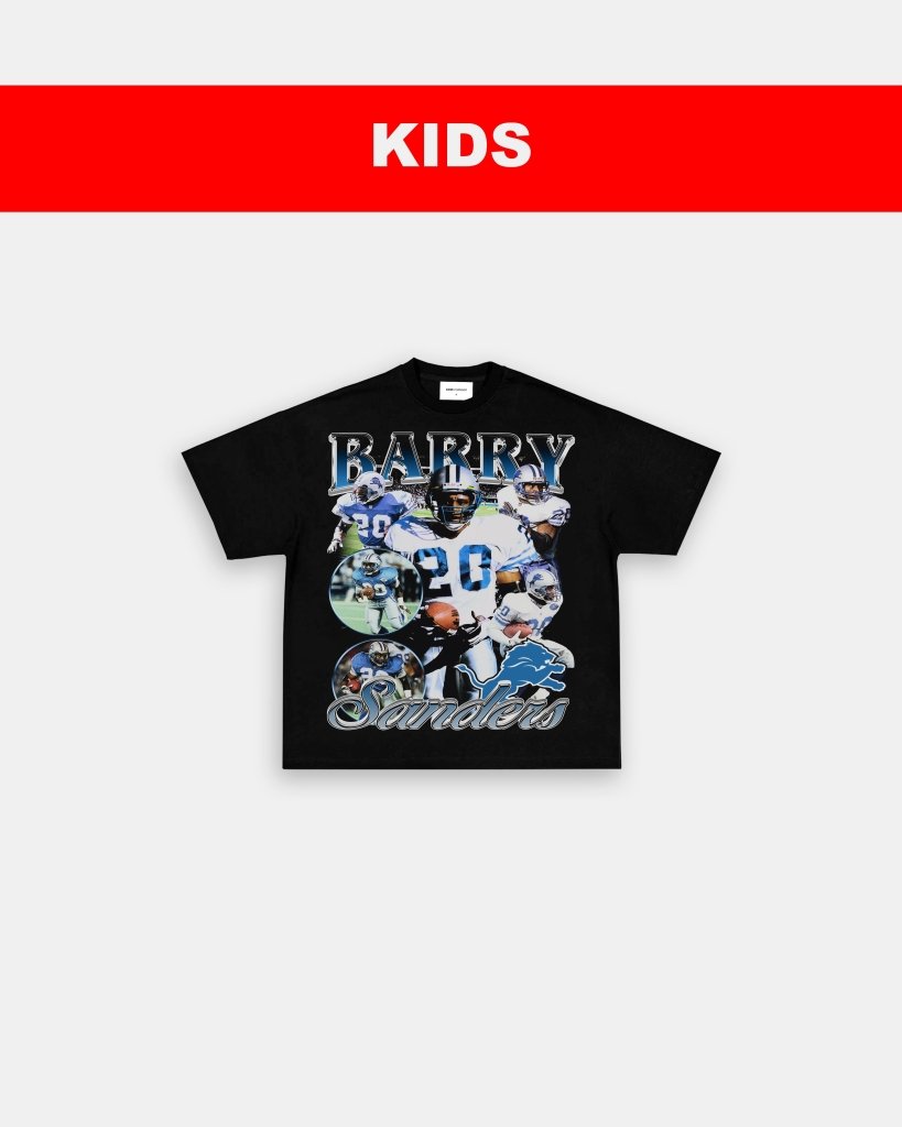 BARRY SANDERS - KIDS TEE - VIBRAS® VIBRAS - GRAPHIC TEES - GAME CHANGERS