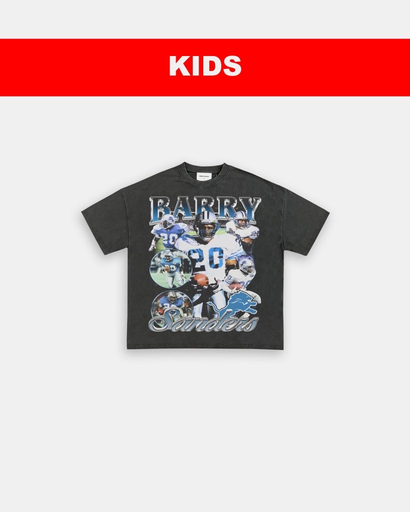 BARRY SANDERS - KIDS TEE - VIBRAS® VIBRAS - GRAPHIC TEES - GAME CHANGERS