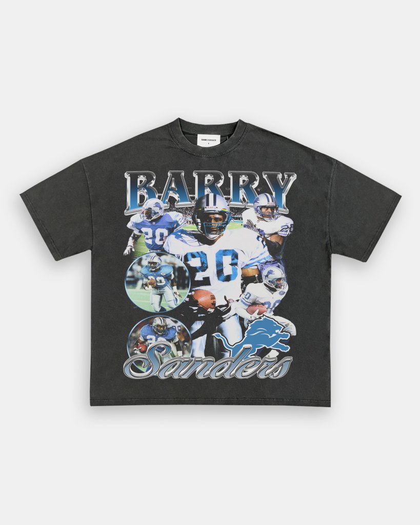 BARRY SANDERS TEE - VIBRAS® VIBRAS - GRAPHIC TEES - GAME CHANGERS