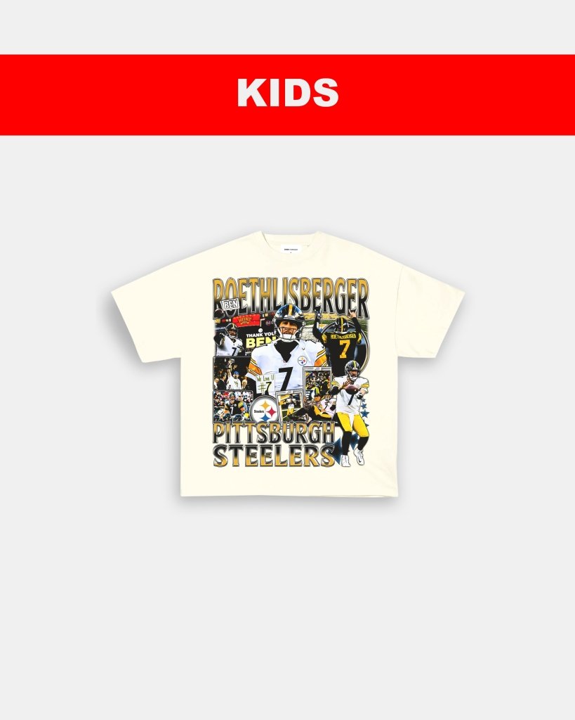 BEN ROETHLISBERGER - KIDS TEE - VIBRAS® VIBRAS - GRAPHIC TEES - GAME CHANGERS