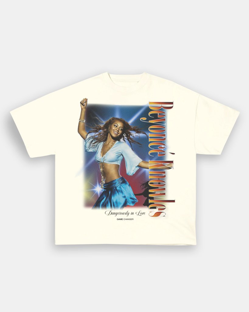 BEYONCE VINTAGE TEE - [080] - VIBRAS® VIBRAS - GRAPHIC TEES - GAME CHANGERS