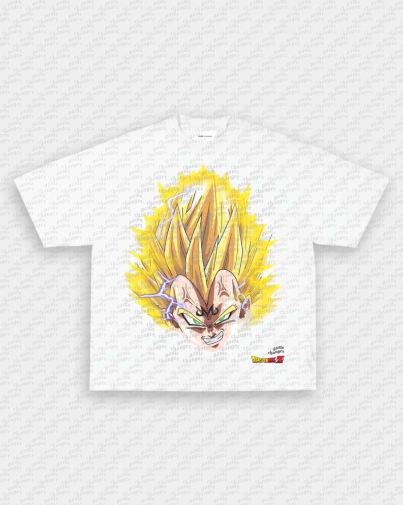 BIG FACE MAJIN VEGETA TEE - VIBRAS® VIBRAS - GRAPHIC TEES - GAME CHANGERS