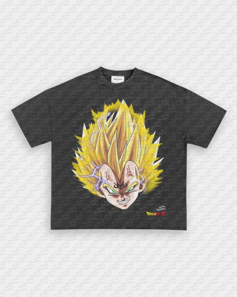 BIG FACE MAJIN VEGETA TEE - VIBRAS® VIBRAS - GRAPHIC TEES - GAME CHANGERS