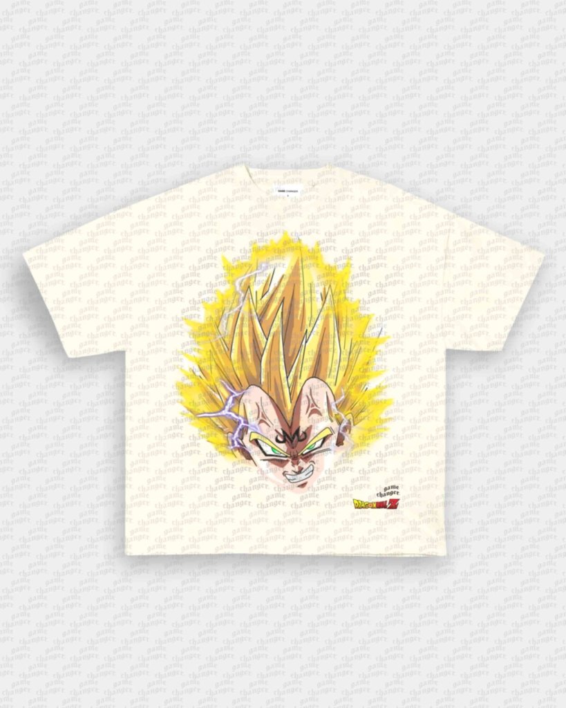 BIG FACE MAJIN VEGETA TEE - VIBRAS® VIBRAS - GRAPHIC TEES - GAME CHANGERS