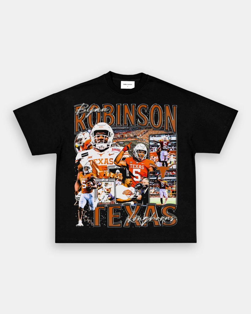 BIJAN ROBINSON - TEXAS TEE - VIBRAS® VIBRAS - GRAPHIC TEES - GAME CHANGERS