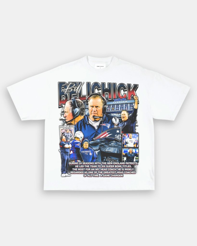 BILL BELICHICK TEE - VIBRAS® VIBRAS - GRAPHIC TEES - GAME CHANGERS