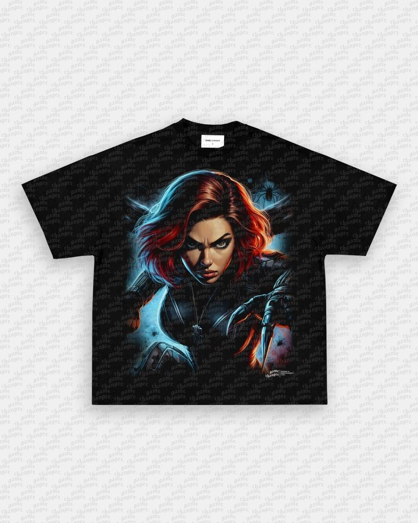 BLACK WIDOW TEE - VIBRAS® VIBRAS - GRAPHIC TEES - GAME CHANGERS