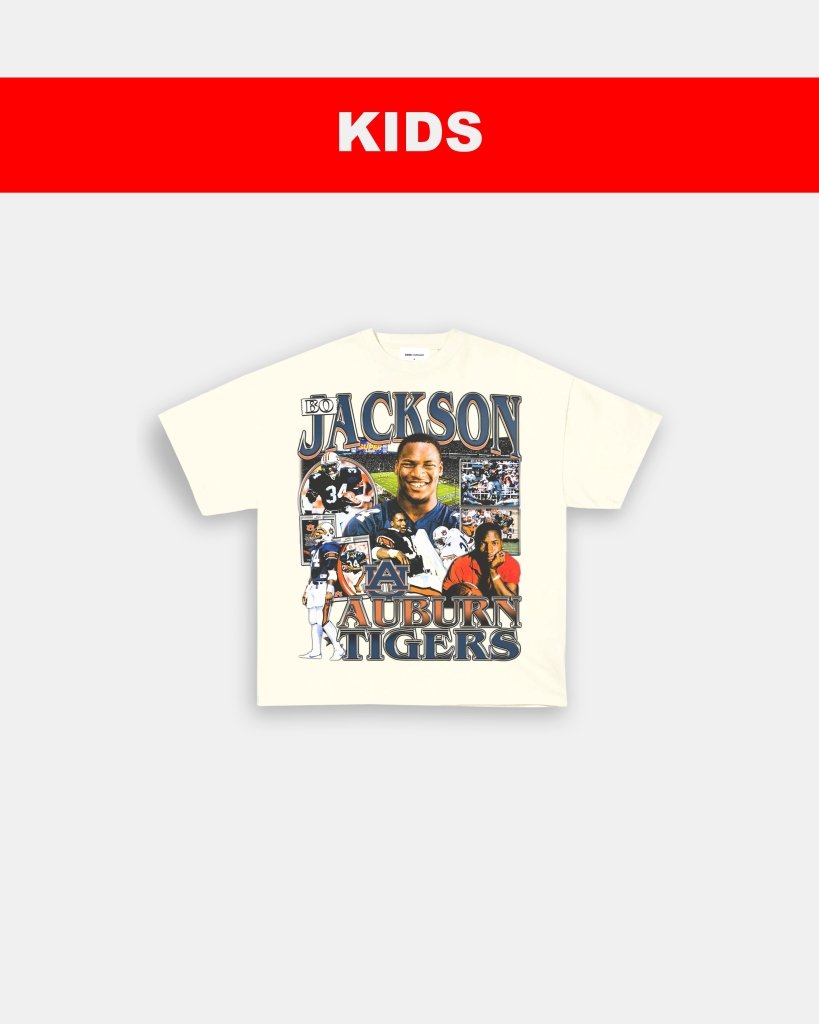 BO JACKSON - AUBURN - KIDS TEE - VIBRAS® VIBRAS - GRAPHIC TEES - GAME CHANGERS