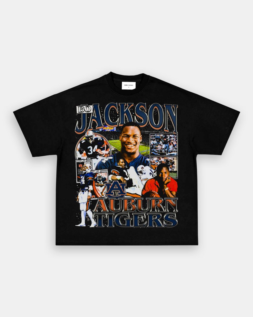 BO JACKSON - AUBURN TEE - VIBRAS® VIBRAS - GRAPHIC TEES - GAME CHANGERS