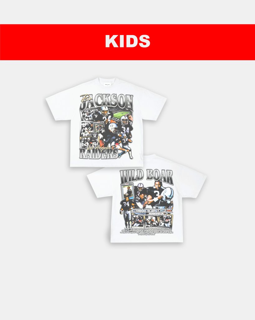 BO JACKSON - KIDS TEE [DS] - VIBRAS® VIBRAS - GRAPHIC TEES - GAME CHANGERS