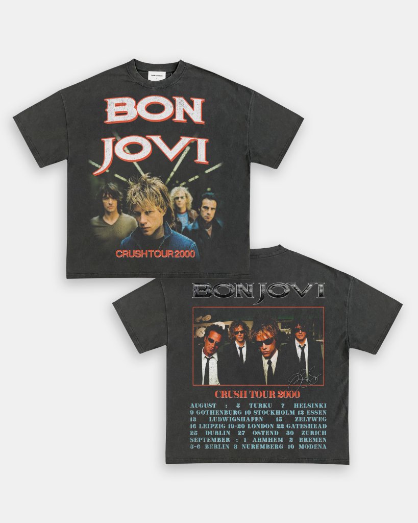 BON JOVI CRUSH TOUR TEE - [DS] - VIBRAS® VIBRAS - GRAPHIC TEES - GAME CHANGERS