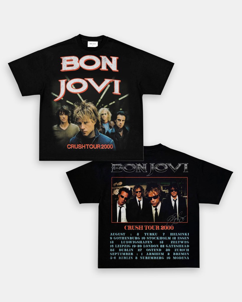 BON JOVI CRUSH TOUR TEE - [DS] - VIBRAS® VIBRAS - GRAPHIC TEES - GAME CHANGERS