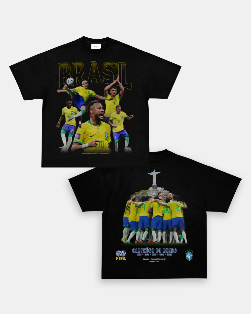 BRASIL WORLD CUP TEE (V2) - [DS] - VIBRAS® VIBRAS - GRAPHIC TEES - GAME CHANGERS