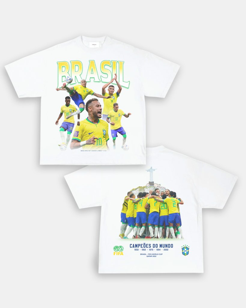 BRASIL WORLD CUP TEE (V2) - [DS] - VIBRAS® VIBRAS - GRAPHIC TEES - GAME CHANGERS