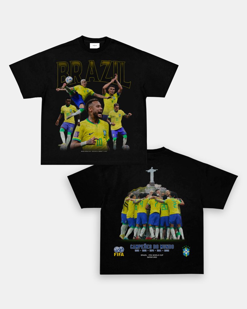 BRAZIL WORLD CUP TEE - [DS] - VIBRAS® VIBRAS - GRAPHIC TEES - GAME CHANGERS