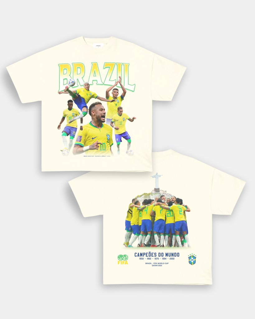 BRAZIL WORLD CUP TEE - [DS] - VIBRAS® VIBRAS - GRAPHIC TEES - GAME CHANGERS