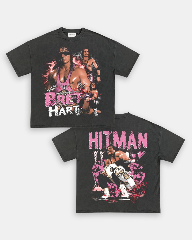 BRET HART V2 TEE - [DS] - VIBRAS® VIBRAS - GRAPHIC TEES - GAME CHANGERS