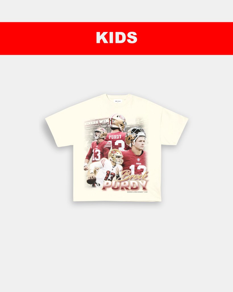 BROCK PURDY - KIDS TEE - VIBRAS® VIBRAS - GRAPHIC TEES - GAME CHANGERS