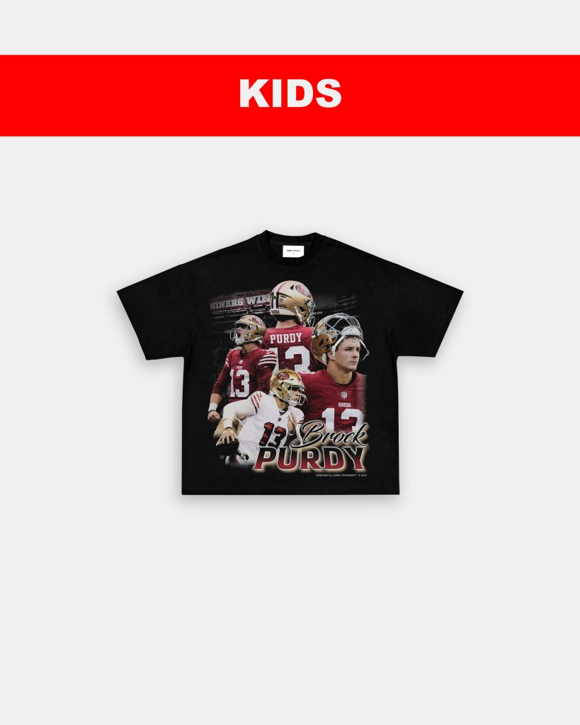 BROCK PURDY - KIDS TEE - VIBRAS® VIBRAS - GRAPHIC TEES - GAME CHANGERS